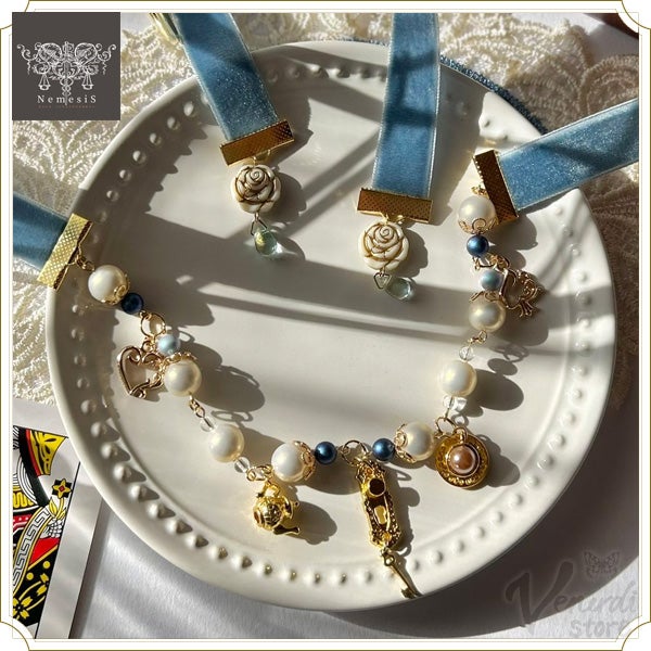 Alice アリス風 不思議の国のアリス アクセサリー 雑貨 ハンドメイド