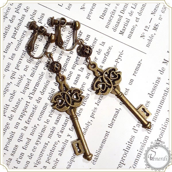 イヤリング 耳 ハンドメイドアクセサリー クラシカル 天然石