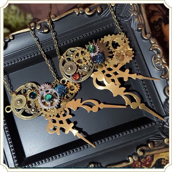 スチームパンク スチームパンク展 歯車 時計 アンティーク